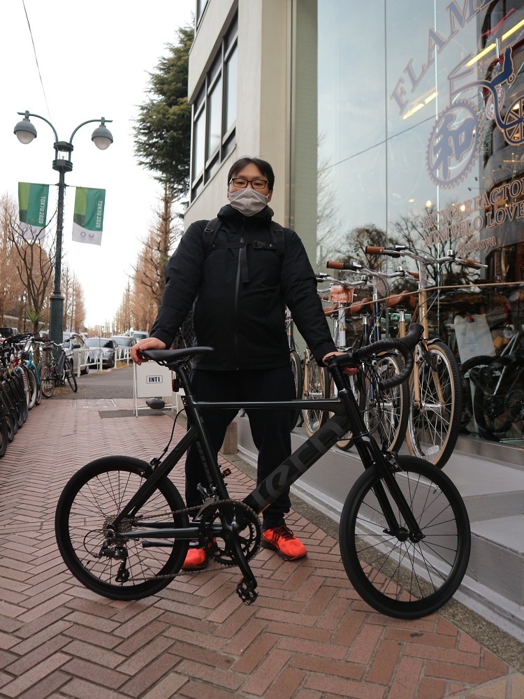 1月11日　渋谷　原宿　の自転車屋　FLAME bike前です_e0188759_17580593.jpg