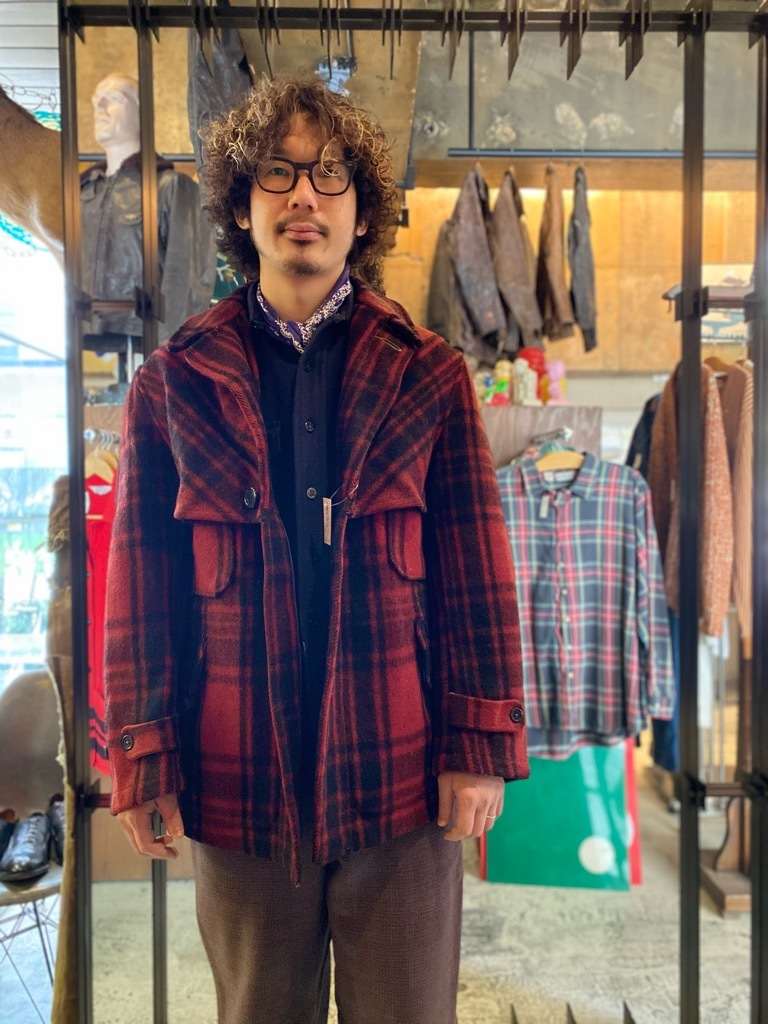 1月13日(水)マグネッツ大阪店Vintage入荷日!! #2 B.S.A.&Hunting編! WWI TunicJKT,ChangeButtonShirt,Thermal,Cowichan!!_c0078587_13061757.jpg