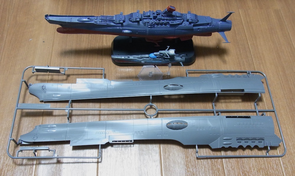 今日の進捗 ～ 1/1000・ヤマト2202最終決戦仕様など : シン