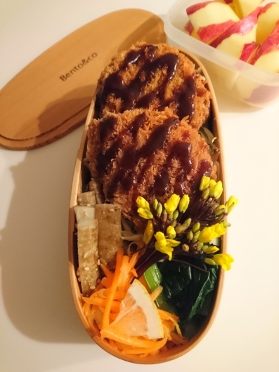 2021/1/13ソースカツ丼弁当_c0317717_05441145.jpg