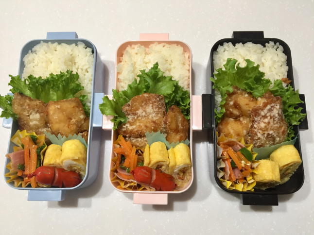 鯖の竜田揚げ弁当 島美砂 毎日がおかげさま 鯖の竜田揚げ弁当 島美砂 毎日がおかげさま