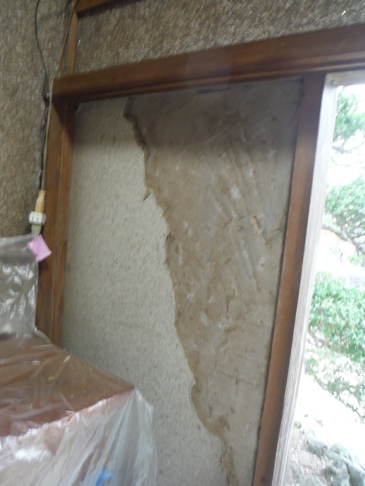玄関の内装工事 ~ 母屋の玄関工事。 _d0165368_10091349.jpg