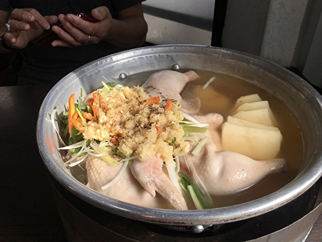 おうちでタッカンマリ ソウルの ソンガネタッカンマリ 風 かな キムチ屋修行の道