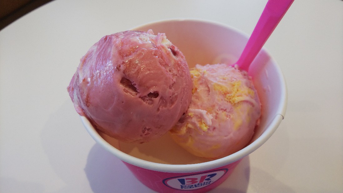 サーティワンアイスクリーム ピンクスイートタイム 白い羽 彡静岡県東部情報発信 Pipipi