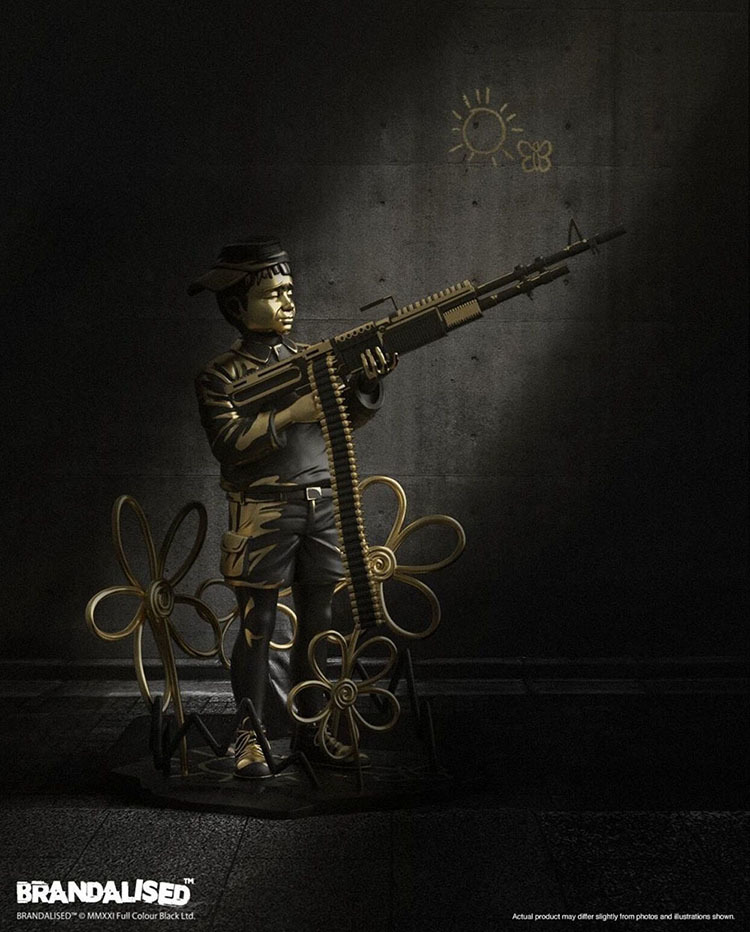 Banksy\'s Crayon Shooter LA Gold Edition_e0118156_23285989.jpg