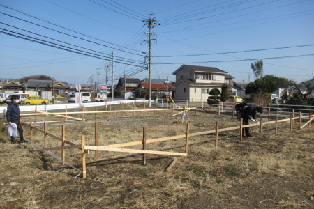 「美濃加茂の家」丁張_b0179213_08481587.jpg