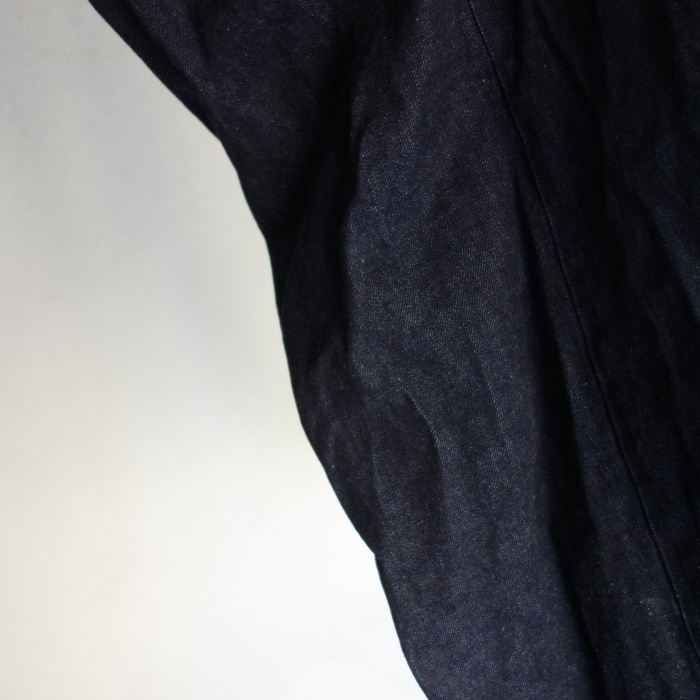 洗いました / classic wide denim trousers_e0130546_18292191.jpg