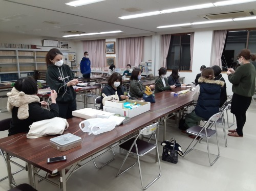 妻鳥公民館の水引教室_e0181051_07282636.jpg