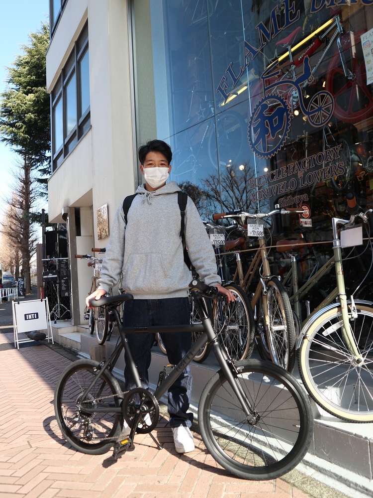 1月16日　渋谷　原宿　の自転車屋　FLAME bike前です_e0188759_18373759.jpg