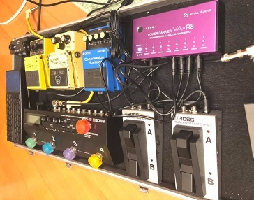 エフェクターボード : 口笛太郎の「音楽とギターと口笛と」