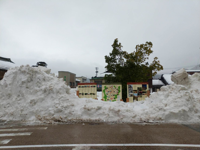 山中温泉豪雪9日目　再拡幅除雪_d0095673_15064470.jpg