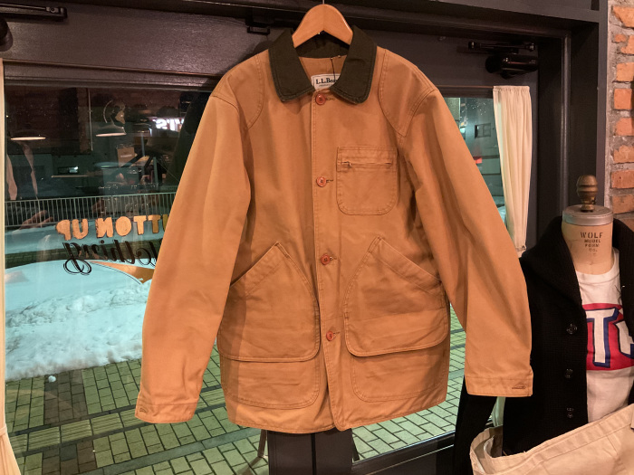 13890年代 VINTAGE L.L.BEAN L ダック地 フィールドコート