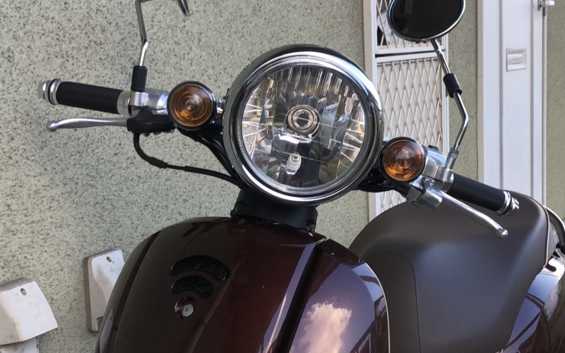 ホンダジョルノ改、バーハン仕様