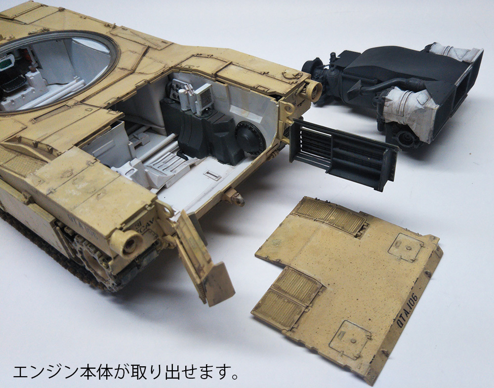 ライフィールド 1/35 アメリカ軍 M1A1/A2 エイブラムス with
