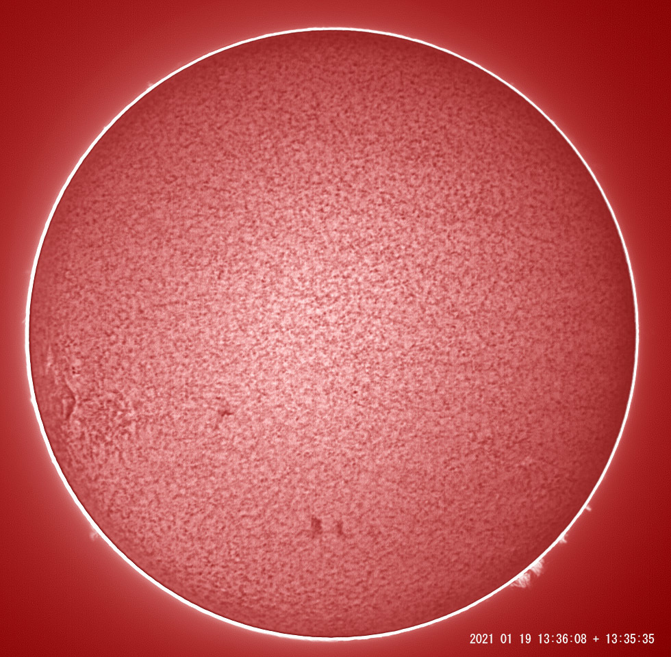 1月19日の太陽_e0174091_16565909.jpg