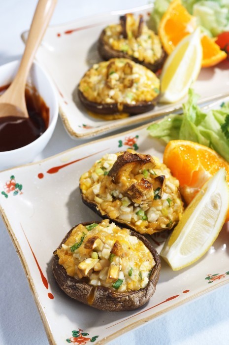 ■やまっこモニター料理【⑦飛騨・美濃やまっこ」で納豆・長芋詰め焼き♪】免疫力バリアー仕立てです。_b0033423_22512638.jpg