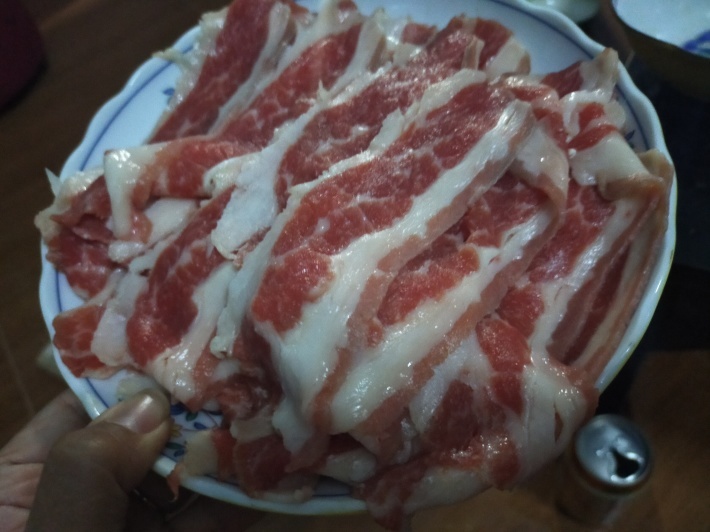 ウチ食☆肌寒い乾季の夜にすき焼きパーリー_e0408534_20591968.jpg