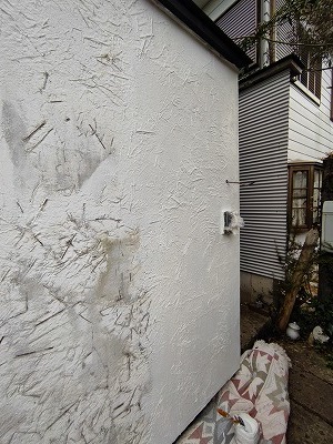 DIYで外壁の塗装塗り替えにチャレンジ。（２/2）_a0076877_16530218.jpg