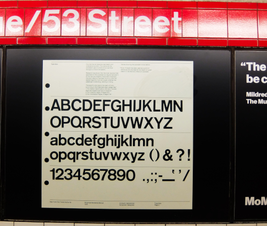 NYの地下鉄アート：MoMAとのコラボ作品、The Subway: Design for a Modern Icon_b0007805_09272543.jpg