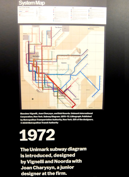 NYの地下鉄アート：MoMAとのコラボ作品、The Subway: Design for a Modern Icon_b0007805_09373391.jpg