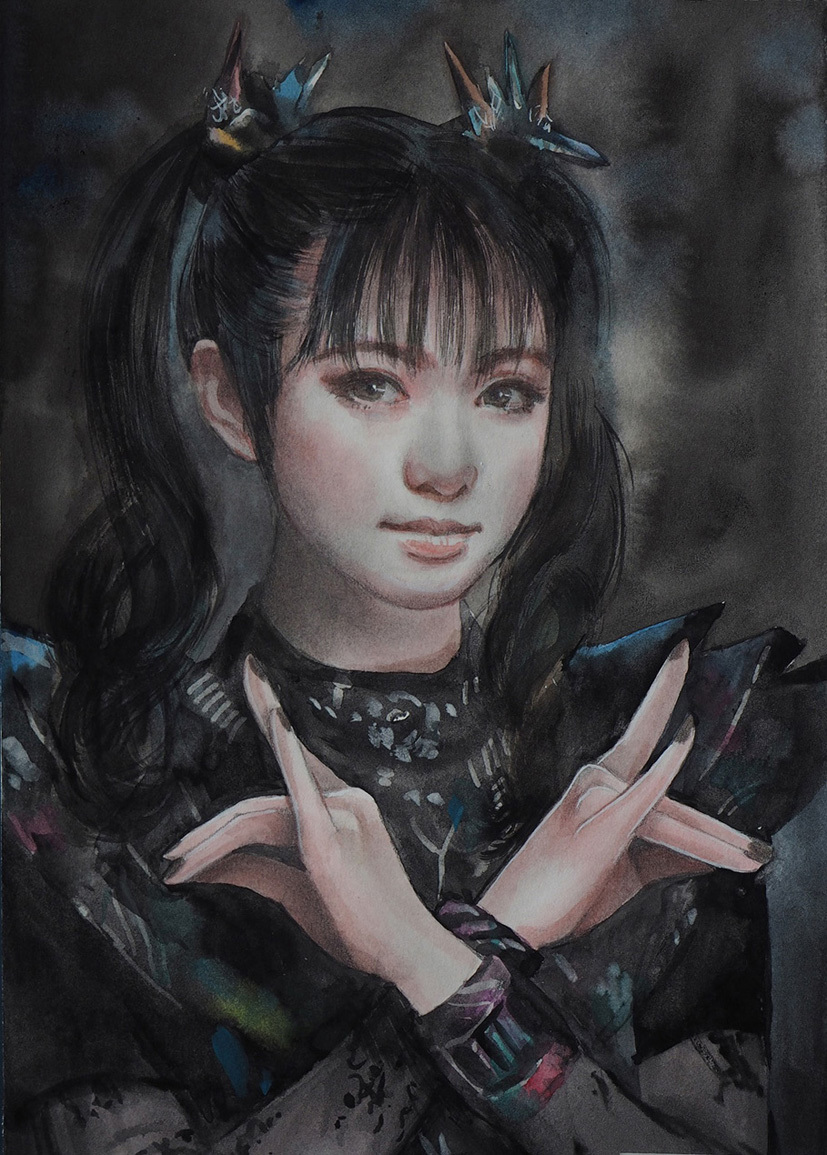Moametal 降臨と 一枚の繪 デルフトブルー Moametal 降臨と 一枚の繪 デルフトブルー