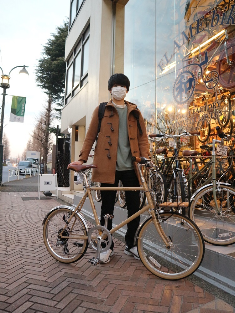 1月22日　渋谷　原宿　の自転車屋　FLAME bike前です_e0188759_18404896.jpg