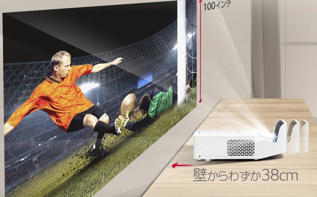 LG HF85LS 超短焦点 瑞々しい レーザー光源プロジェクター LG HF85LS 超短焦点 瑞々しい レーザー光源プロジェクター