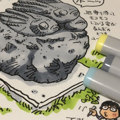 コピックで描こう お散歩絵日記 第12回 トキシンのイラストレーター的 沖縄 生活