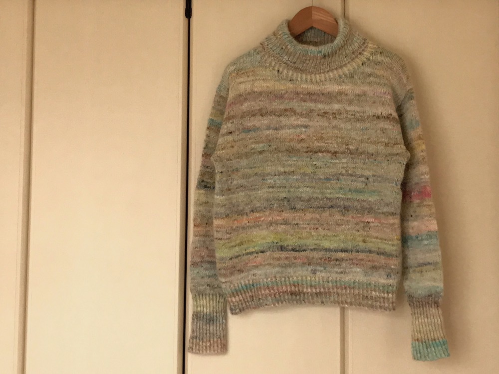 セーター編んでみた 野呂英作の穂高 : 幸せを探しだすこぶた