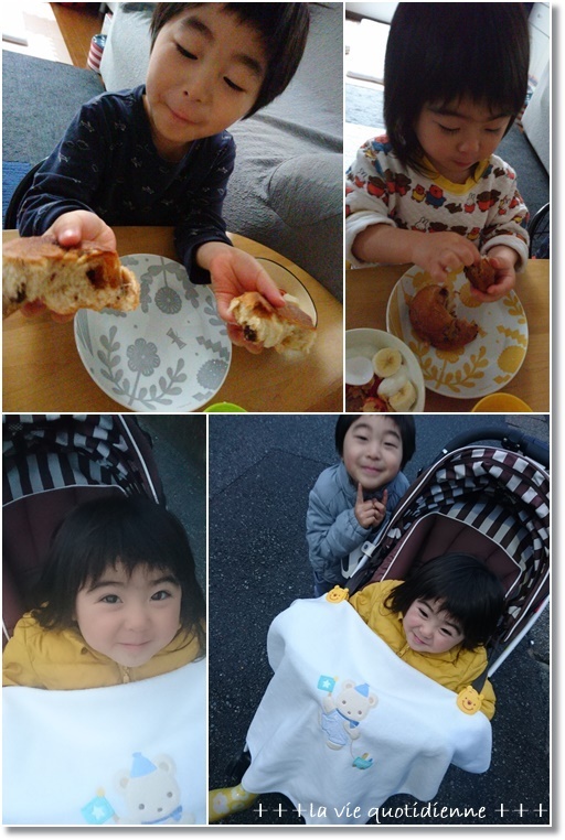 【ワンノット】レーズンパン☆本物のポチョリンチョはこっち?と王子の昼寝ホロリ話。。。_a0348473_06345670.jpg