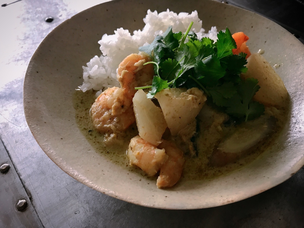 SUNSEAのまかない、แกงเขียวหวาน_f0170995_18451573.jpg