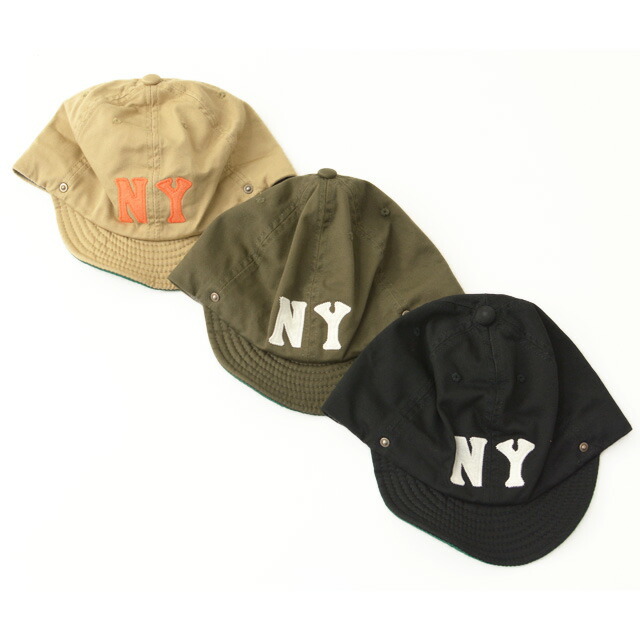 DECHO×EBETTS FIELD[デコー×エベッツフィールド] NEGRO BALL CAP -NY- [DEEF-03/04/05] ニグロボールキャップ-NY・MEN\'S/LADY\'S_f0051306_16011770.jpg