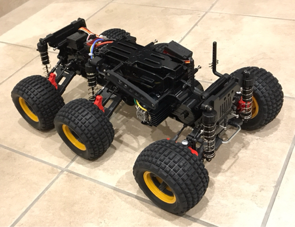 タミヤ ダイナヘッドG6-01TR改造 タイヤ交換 : Black Fantom タミヤ ダイナヘッドG6-01TR改造 タイヤ交換 : Black Fantom