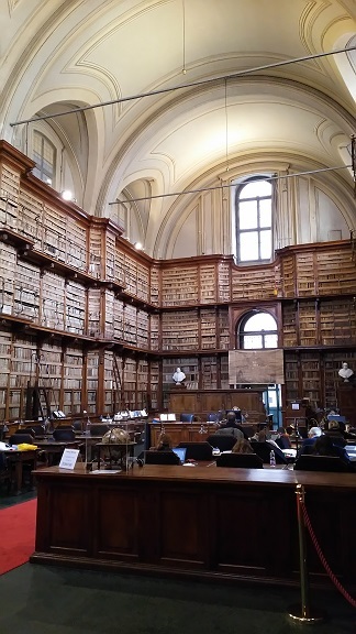 ”Biblioteca Angelica” アンジェリカ図書館_f0135721_16353170.jpg