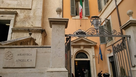 ”Biblioteca Angelica” アンジェリカ図書館_f0135721_16353919.jpg