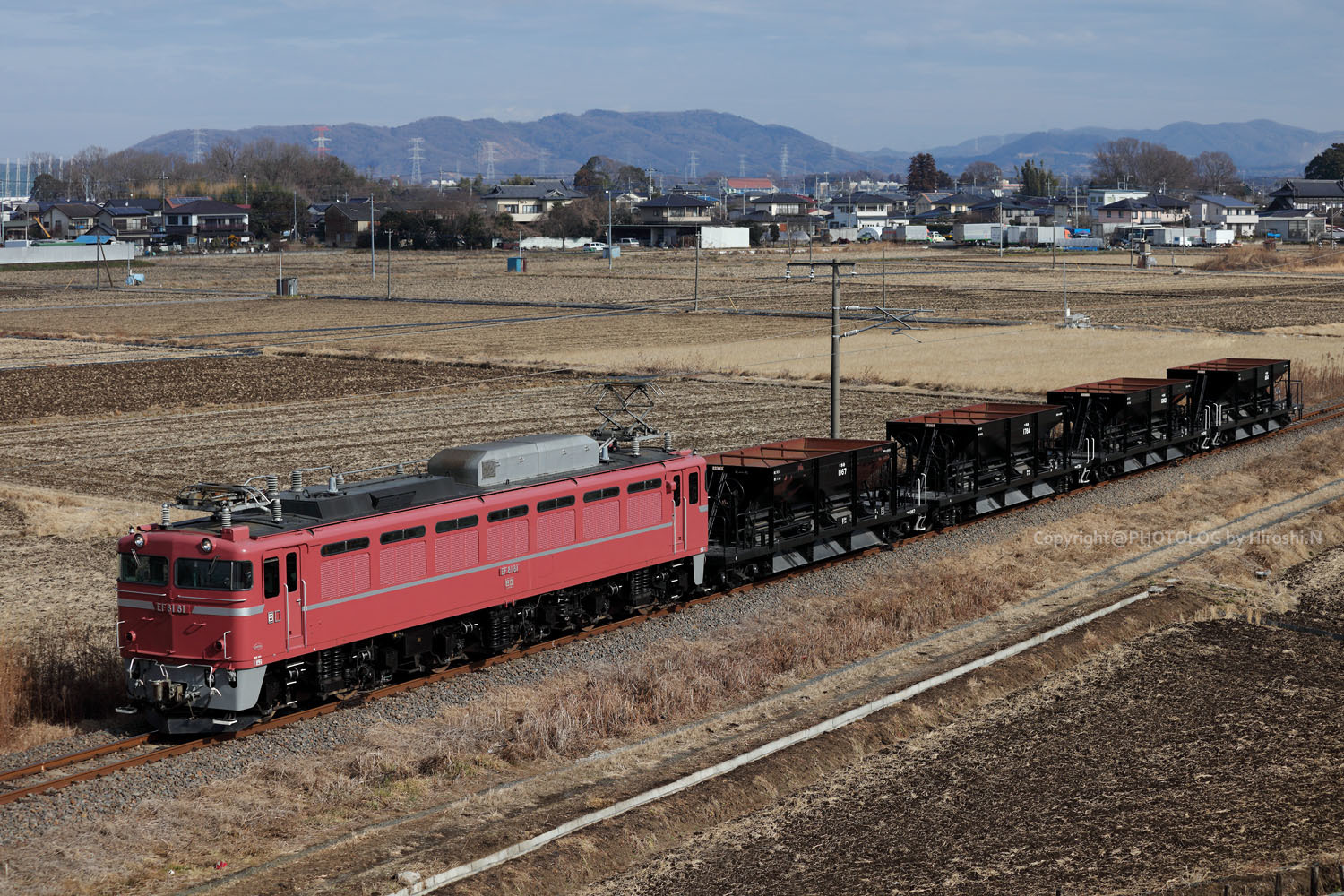 2021/1/26 Tue. 水戸線 - EF81-81ホキ配給 他- : PHOTOLOG by