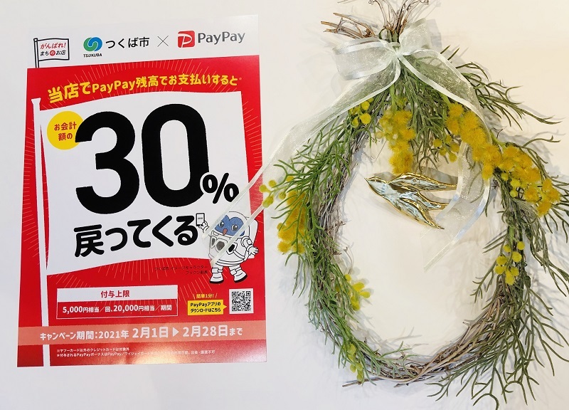 がんばろう つくば市!paypayキャンペーン _b0100229_14431916.jpg