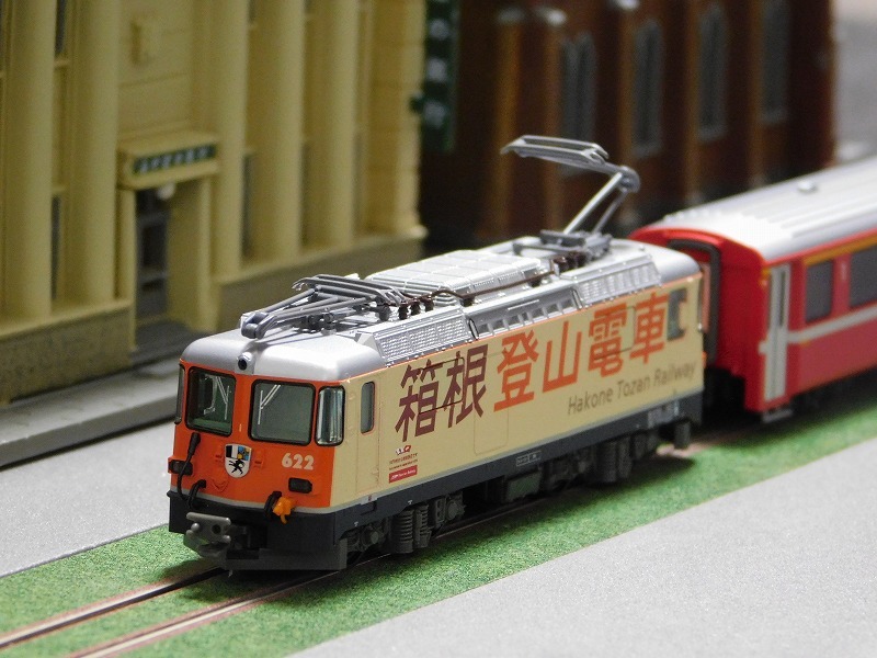 【在籍車両】　レーティッシュ鉄道　―　KATO　Ge4/4-Ⅱ（箱根登山鉄道）+EW Ⅰ客車_a0384037_00521010.jpg