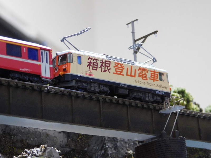 【在籍車両】　レーティッシュ鉄道　―　KATO　Ge4/4-Ⅱ（箱根登山鉄道）+EW Ⅰ客車_a0384037_01125772.jpg