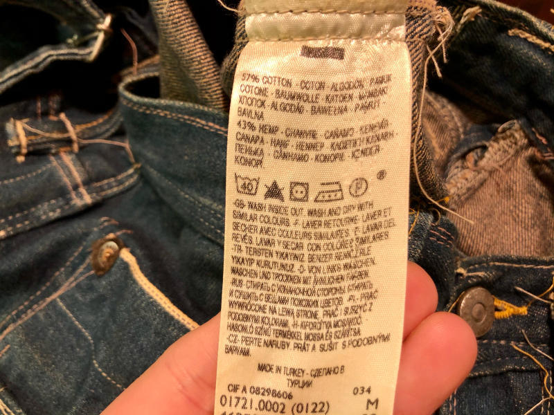 Levi's RED HOLDEN ワーク期 ユーズド加工 W34L34 リーバイス