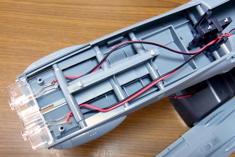 今日の進捗 ～ アンドロメダ級DXの電飾 1 : シン・シリウスまで