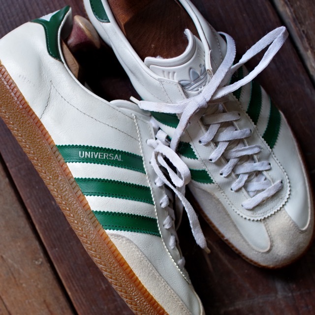 1980s Adidas UNIVERSAL Leather Sneakers / 西ドイツ製 アディダス 