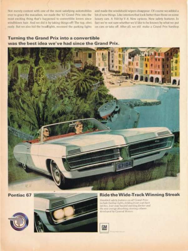 アメリカの自動車広告 ポンティアック 1950 70年代 軟弱キャンプのすすめ2