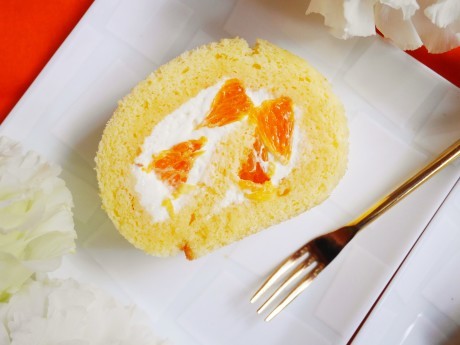 オレンジロールケーキ This Is Delicious オレンジロールケーキ This Is Delicious