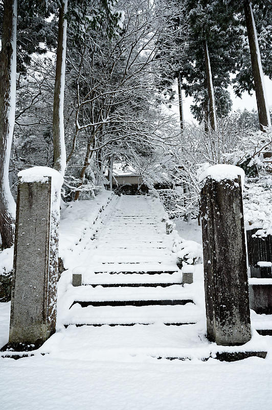 雪景色@京丹波町　玉雲寺_f0032011_17562678.jpg