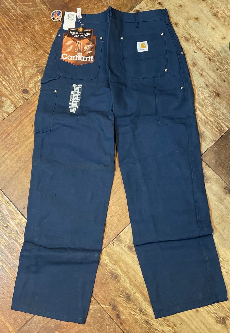 鬼ヒゲ90’s カーハート B02 ダブルニー ペインター パンツ NVY 鬼ヒゲ90's カーハート B02 ダブルニー ペインター パンツ NVY