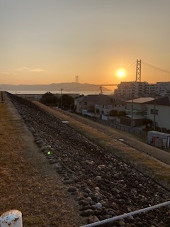 1月31日 今日の五色塚古墳_f0079749_19404286.jpg