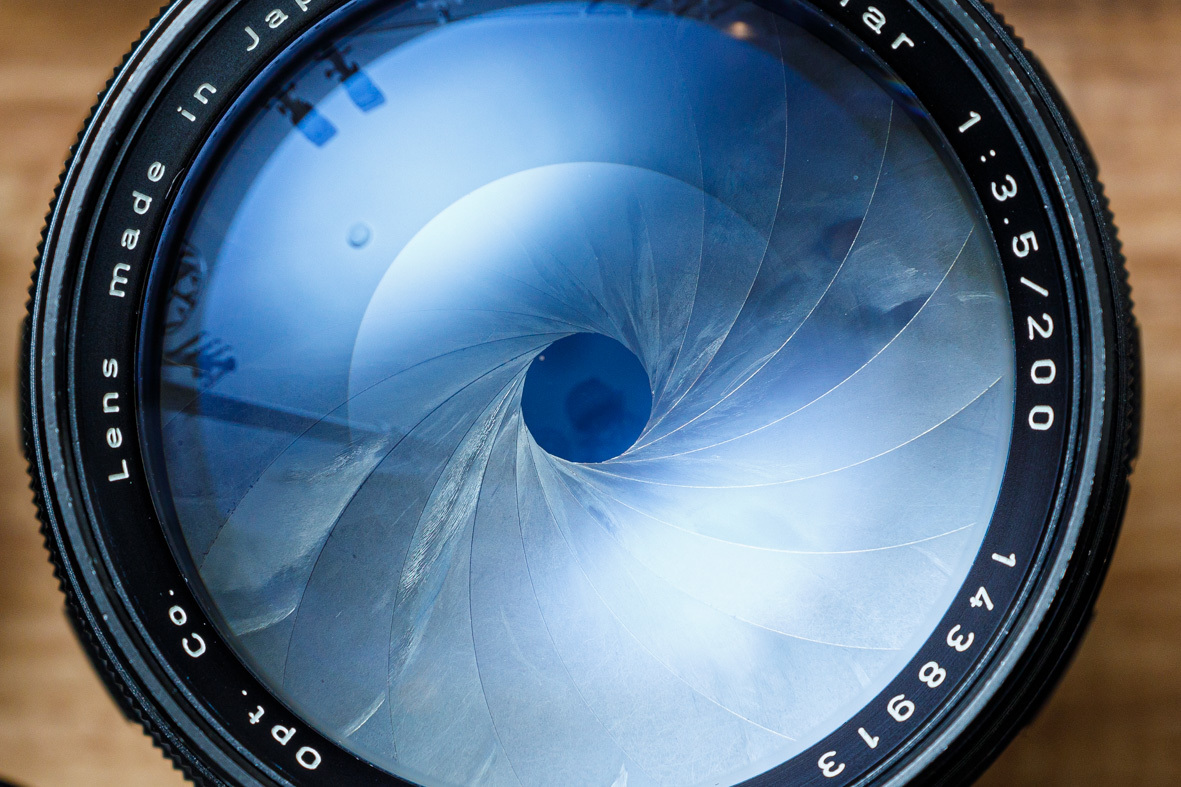 絞り羽根が美しい : 穏やか ではない日々