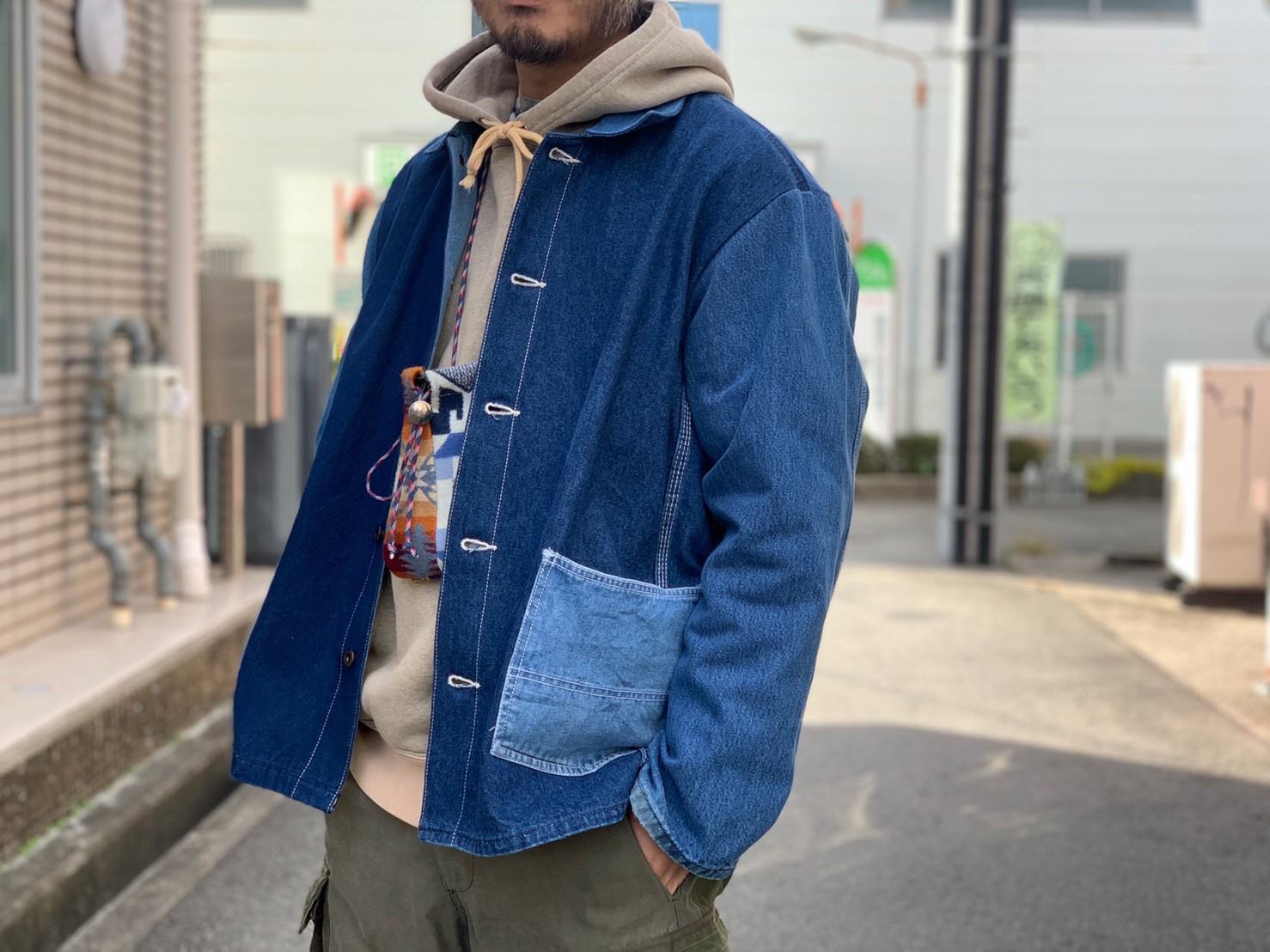 \"Nasngwam\"<<WEEK PARKA(NAVY)>>Style～NORI～_c0167336_15080803.jpg