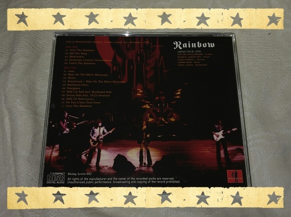 BLACKMORE\'S RAINBOW / OSAKA 1976 1ST NIGHT_b0042308_20005781.jpg